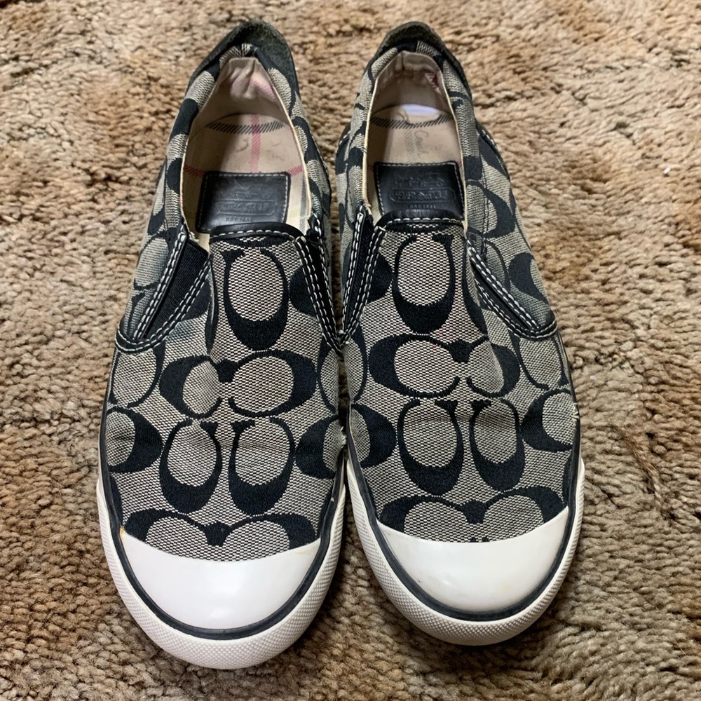 Coach slip on shoes size 5 1/2